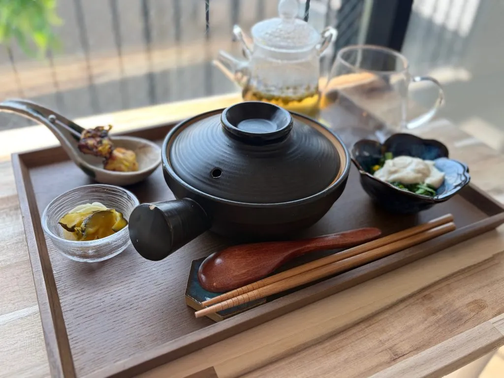 Herbal Steam Warming Therapy & Medicinal Porridge Lunch Set for Two 1