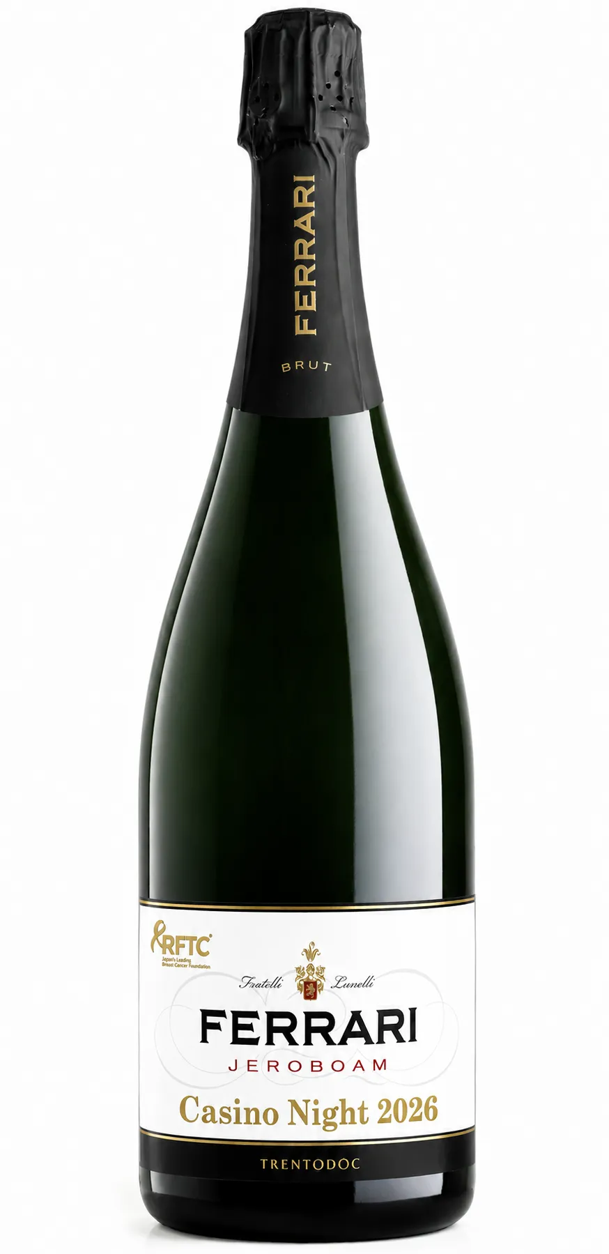 3L Ferrari Sparkling Wine with a Special Casino Night Label 4